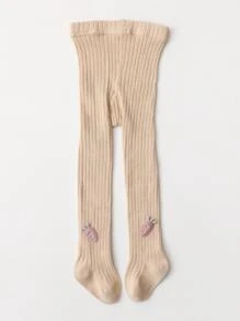 3-pack Girls' Classic Striped Tights With Bow-knot Decoration - Multicolor - View 5