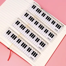1 Pc Plastic Ruler ,Sheet Music Ruler, Straight Ruler Plastic Measuring Tool Suitable for Student School Office