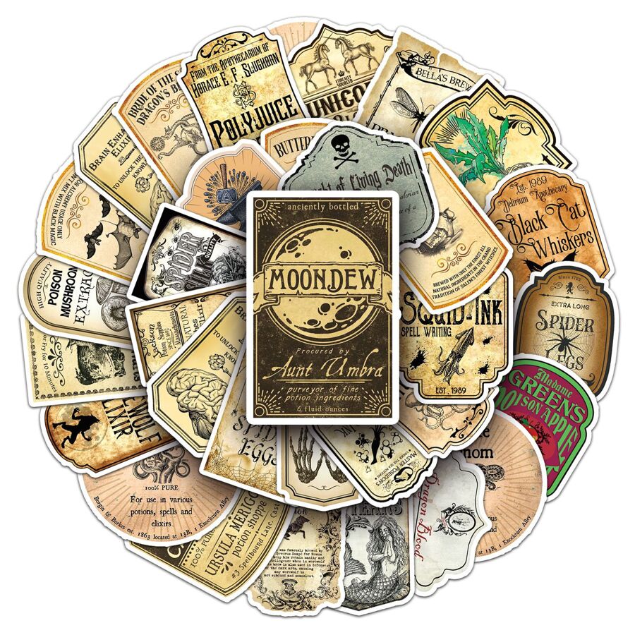 50 cái Ảo thuật Nhãn mác Hình vẽ nguệch ngoạc Hoạt hình Anime Hình dán Đối với Trẻ em Dễ thương Thời trang Love Viết tháu Không thấm nước Hình dán Thích hợp Đối với Máy tính xách tay Nước Chai Ván trượt Điện thoại di động - Màu vàng - Xem 1