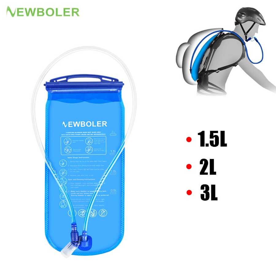 NEWBOLER 1pc Portable Water Storage Bag - Blue - View 1