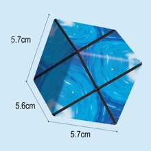Juguete De Rompecabezas De Cubo Geométrico 3d Con Rotación Magnética Para Niños, Herramienta De Entrenamiento Para Pensar Lógicamente, Para La Imaginación Y La Percepción Espacial. - Multicolor - Ver 4