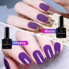 Kit De Uñas De Gel Con Lámpara Uv Led, Conjunto Completo De Herramientas Para Principiantes - Verde militar - Ver 6