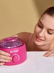 1pc Wax Heater Kit For Hair Removal With Large Capacity Wax Warmer Machine, Unisex