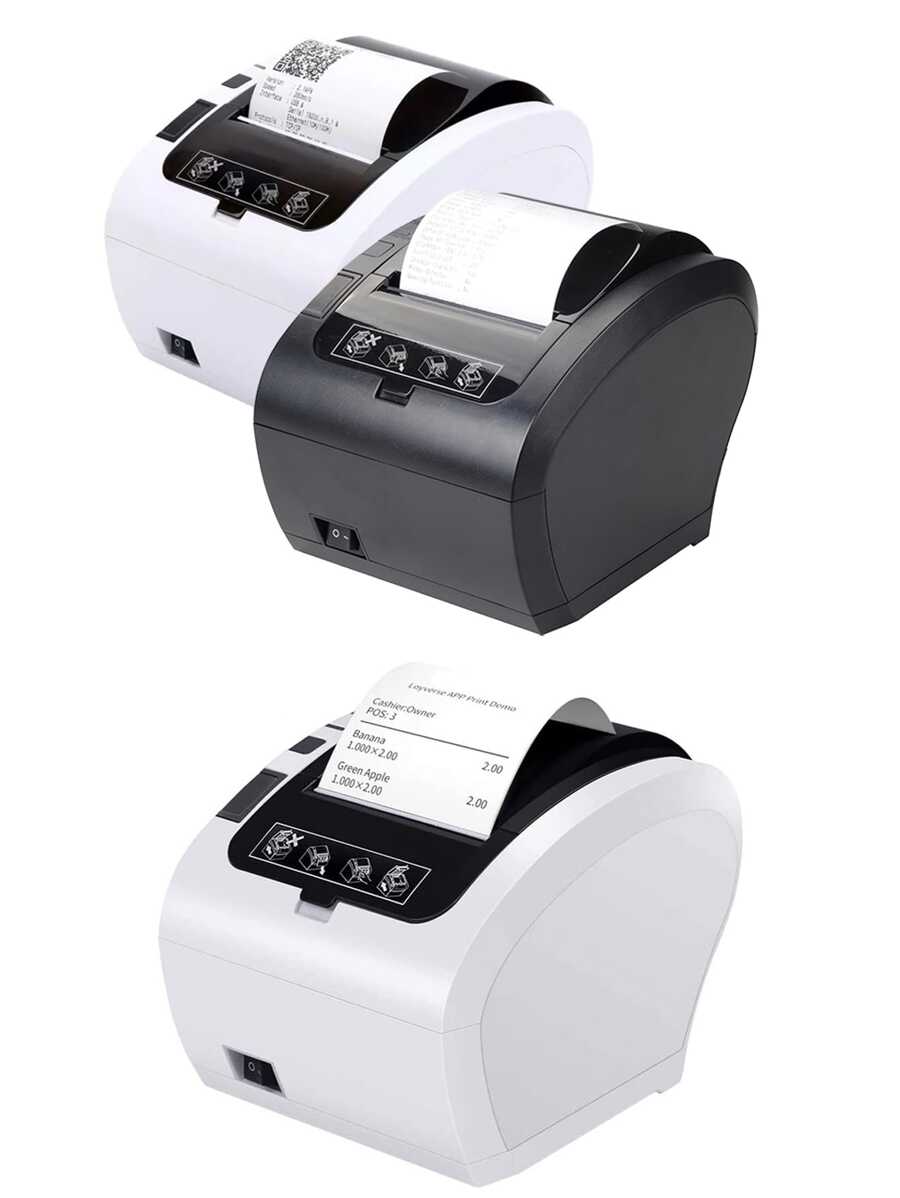 KEFAR KR-306L USB + LAN 80mm Máy in hóa đơn nhiệt POS tốc độ cao 300mm ...