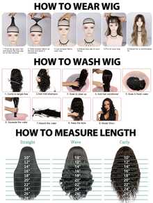 13*2 Synthetic Lace Front Wigs Medium Length 2 Tone Ombre Blonde Natural Jerry Curly Lace Front Wig for Women Daily Party Use Glueless Heat Resistant Fiber Hair 130% High Density 20 inch Free Part Deep Curly Natural Pre-Plucked Hairline HD Transparent Lace Wig & 1pc Wig Cap - Multicolor - View 10