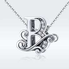 1 pieza vintage plata de ley 925 26 con letra colección A a Z colgante para plata esterlina Pulsera o Brazalete Bisutería regalo