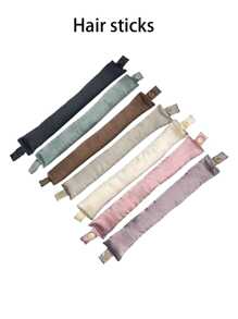 1pc Heatless Curling Wand Set With Hair Wrap, Perfect For Wavy Curls And Overnight Hair Styling Hair Styling Tool