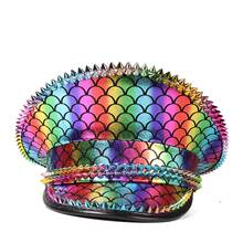 1 Miếng Không giới tính Cô gái Goth hiện đại Hóa trang Mũ Với Kim loại Trụ Thích hợp Đối với Các bữa tiệc , Đám cưới Và - Nhiều màu - Xem 2