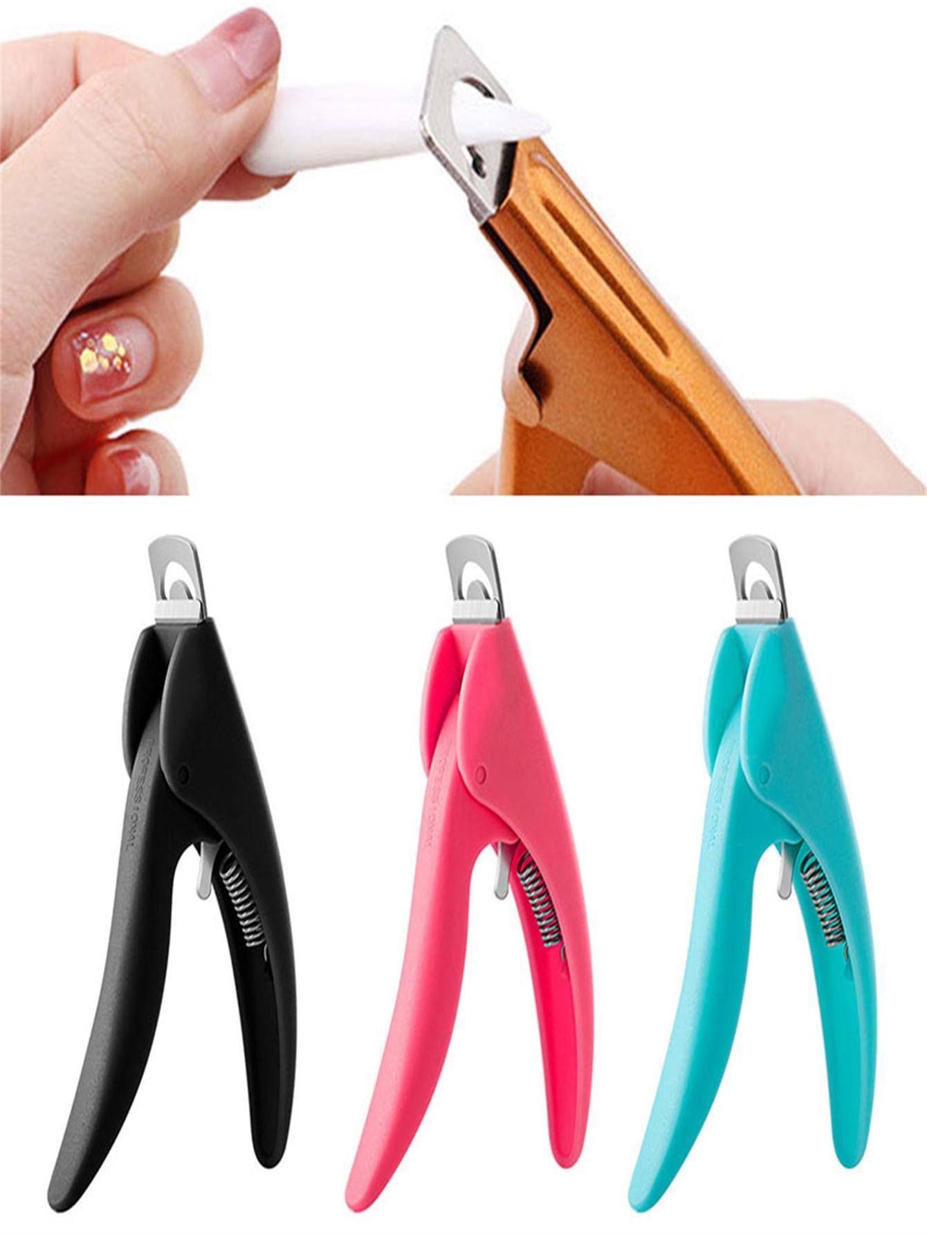 Manicure Set With Nail Clippers And Ushaped Scissors, Diy French Nail