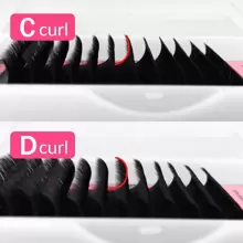 LAKANAKU Abonnie 12排混合装（8-15）Abonnie C/D/CC 哑光黑色羊绒易扇形睫毛延长片柔软易扇形浓密睫毛延长片睫毛簇，睫毛簇，单根睫毛，睫毛，假睫毛 - 黑色 - 查看 5