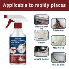 Foam Cleaning & Mold Remover Spray, Multipurpose Cleaner For Ceramic Tiles, Walls And Bathroom Silicone Sealant - 60g - View 8