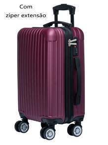 Carry-Ons - สีไวท์แดงหม่น/สีเบอร์กันดี - ดู 3