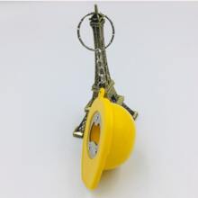 1pc Men's Yellow Resin Hard Hat Bottle Opener Keychain, Suitable For Everyday Use And Gift Giving - View 3