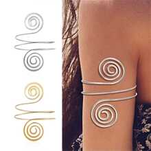 espiral brazalete remolino Brazalete brazalete Brazalete Pulsera egipcio Disfraz Accesorio