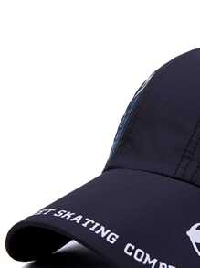 1 Quần Lưới Mũ Bóng Chày Mềm Mại Thoáng Khí Mũ Bé Bán Báo Thời Trang Bảo Vệ Tia UV Hat Có Thể Điều Chỉnh Mùa Hè Ngoài Trời Mũ Đường Phố - màu đen - Xem 3