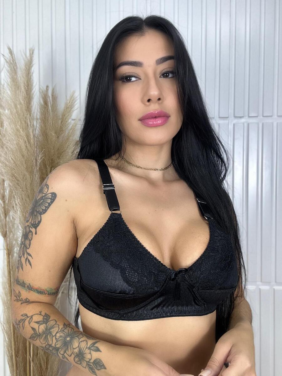 Women Bras & Bralettes - Negro - Ver 1