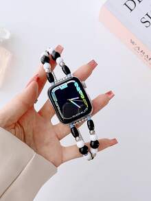Pulsera con cuenta Correa de reloj - Azul - Ver 1