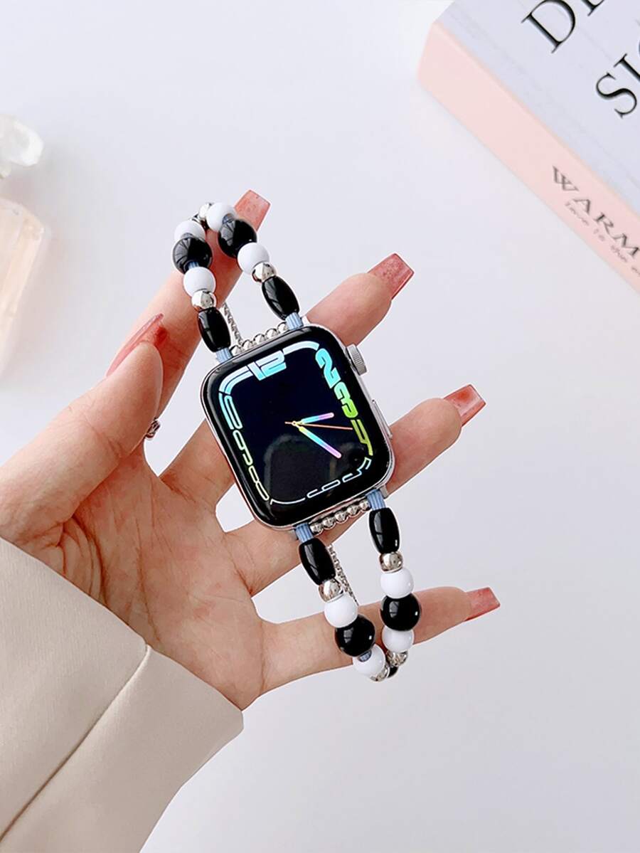 Pulsera con cuenta Correa de reloj - Azul - Ver 1