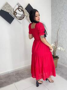 Women Dresses - Đỏ - Xem 3