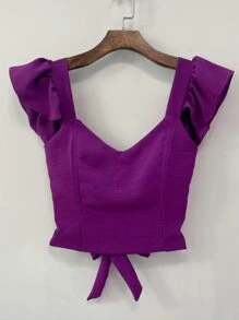 Women Tops - Màu tím - Xem 1