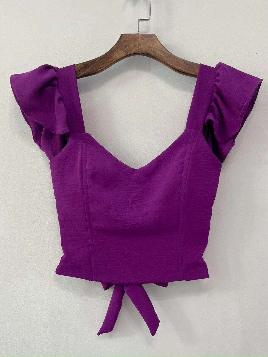 Women Tops - Màu tím - Xem 1