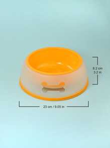 隨機顏色防滑雙層寵物餐碗 - 彩色 - 查看 5