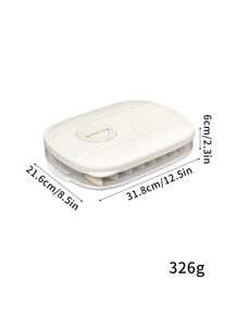 Caja De Empaque Para Empanadas De Una Sola Capa - Blanco - Ver 8