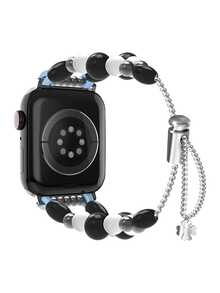 Pulsera con cuenta Correa de reloj - Azul - Ver 4