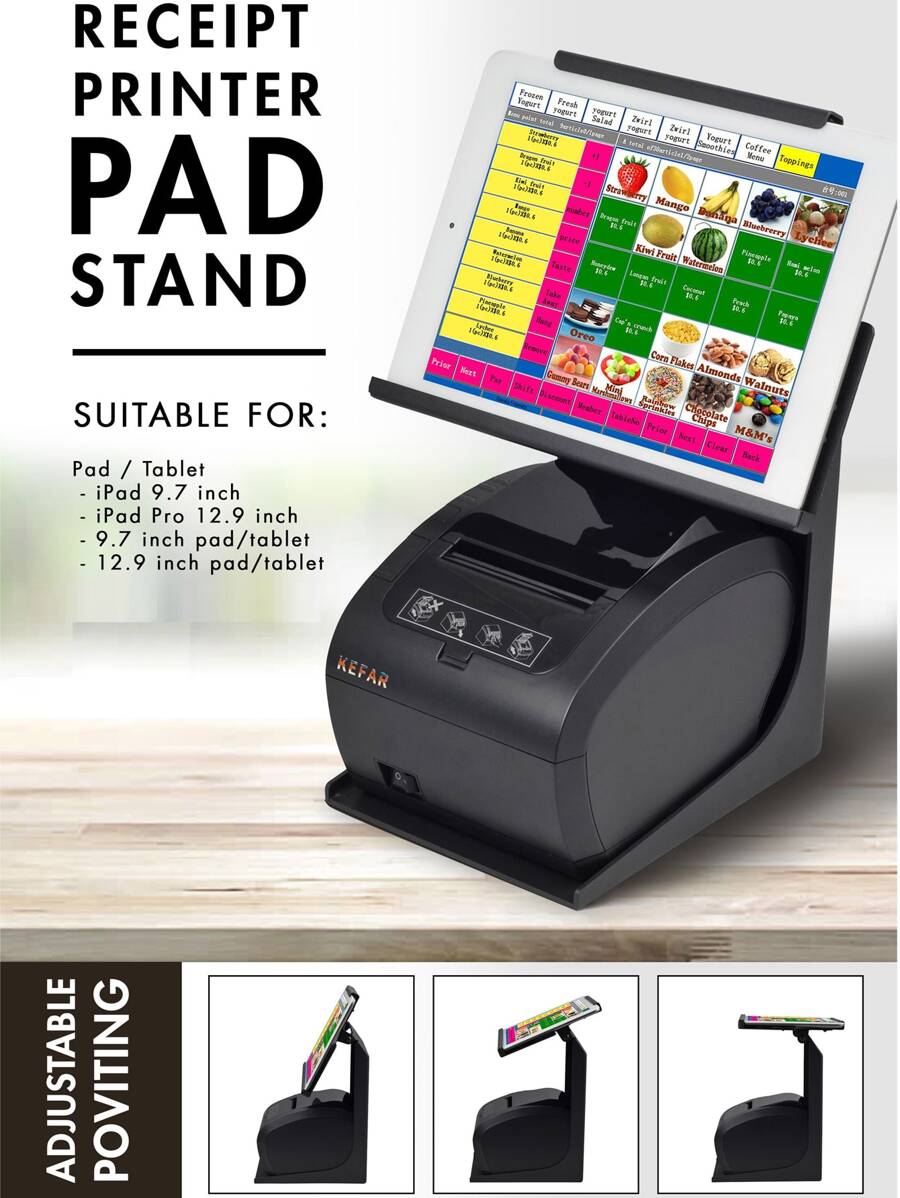 KR306L USB+LAN 80mm High Speed 300mm/s POS Thermal Receipt Printer