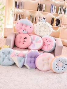 Cojín Redondo Suave Y Lindo - motivo de manzana - Ver 4