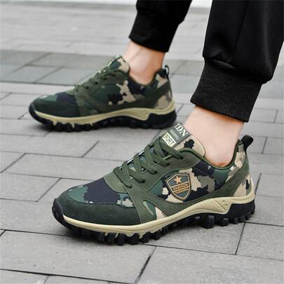 2023 New Style Camouflage Breathable Running Shoes, Couple Casual Sports Shoes