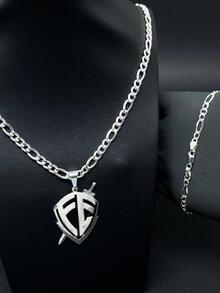 Fine Necklace Sets - 銀色 - 查看 1