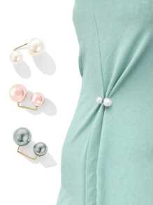 3入組隨機色服裝扣飾 - 彩色 - 查看 6