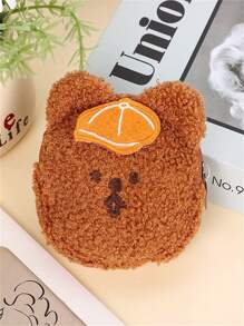 2pcs Cute Plush Wallet & Purse For Kids, Random Color - Multicolor - View 4