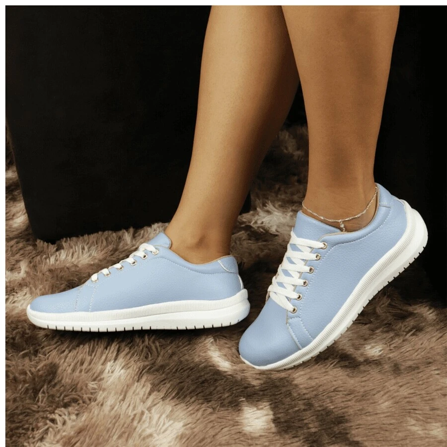 Women Casual Shoes - 藍色 - 查看 1