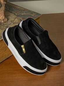 GuGi Women Casual Shoes - 黑色 - 查看 3