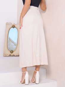 Women Skirts - Màu be - Xem 2