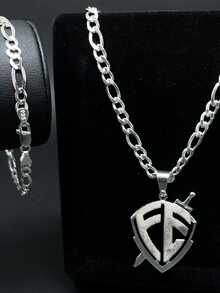 Fine Necklace Sets - 銀色 - 查看 2