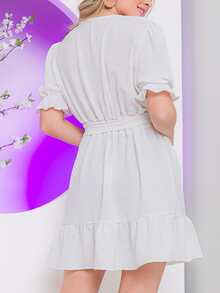 Women Dresses - trắng - Xem 4
