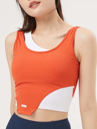 361degree 361 Women's Yoga Sports Underwear, Sleeveless Camisole Vest With Chest Pad, No Need To Wear Bra, Suitable For Fitness, Yoga, Dance, Summer And Autumn