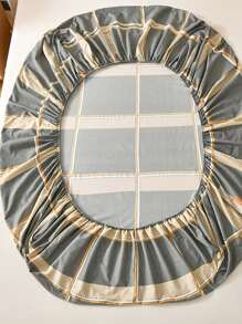 3入組活力印花親膚布床褥套裝,含被套與兩個枕頭套 - 軍綠色 - 查看 5