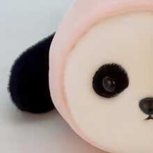 Miniso Gấu Trúc Tutu Nằm Đồ Chơi Nhồi Bông, Gối Dễ Thương Ôm Búp Bê Ngủ Sang Trọng Đồ Chơi, Hoạt Hình Búp Bê Sang Trọng, Trang Trí Nhà Cửa, 45Cm/17.7in - Hồng - Xem 5