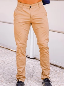 Men Jeans - Màu Khaki - Xem 1