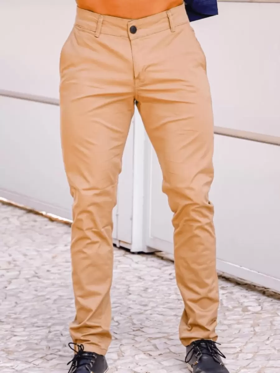 Men Jeans - Màu Khaki - Xem 1