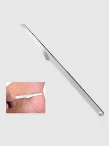 3Pcs/Set Dead Skin Removedor Portátil De Unhas Kit De Ferramentas Pedicure Profissional De Aço Inoxidável - Cinza - Visão 4