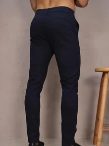 Men Jeans - 藍色 - 查看 2