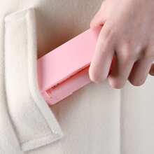 1入組迷你家用密封機，用於保存零食便攜式手持式塑料袋封口機 - 粉色 - 查看 4