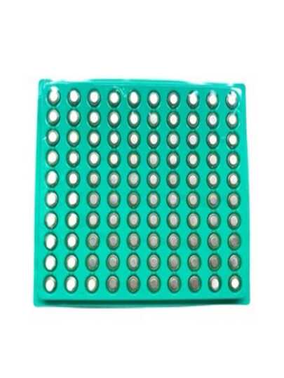 Cartela com 100  baterias para relogio ag1 sr621 lr620 lr621 lr60 \164