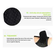 Breathable Cycling gloves Fast-Drying Sports Fitness Half Finger Hand Protector Cover Unisex Non-slip Riding Bike Gloves - Pink - View 7