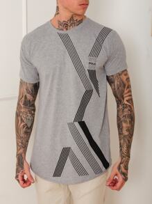 Men T-Shirts - Màu Xám nhạt - Xem 4